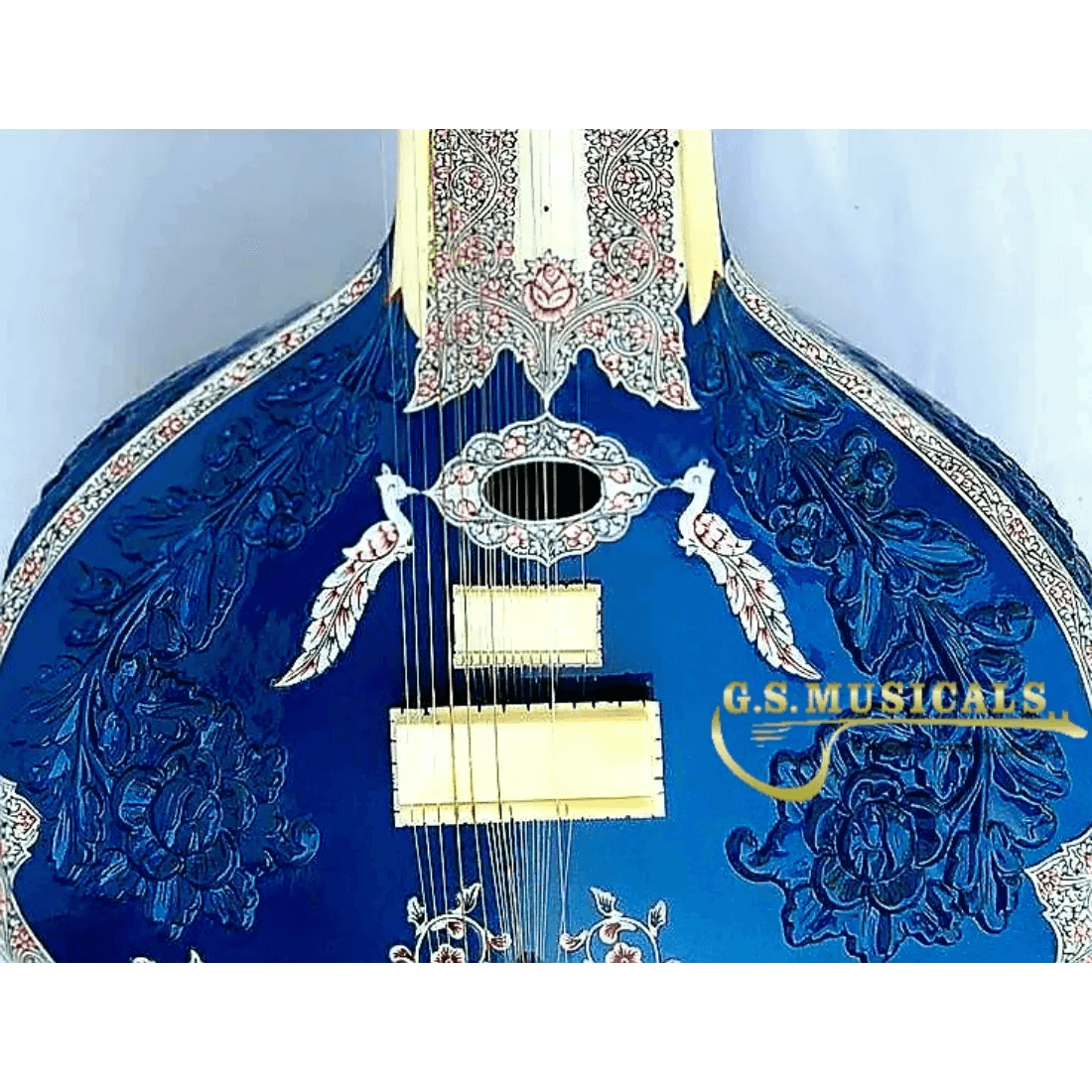 SITAR ROYAL BLUE PROFFESSIONAL GSM075