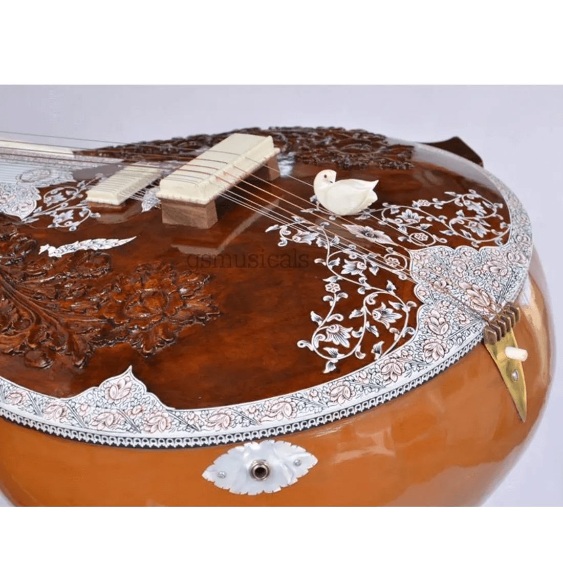 Subahar Instrument GANESH SURBAHAR BASS SITAR GSM024